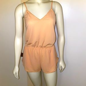 Peach Romper